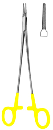 Ryder Needle Holders BJ 15cm/6"  TC GOLD