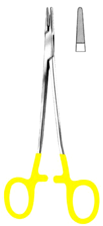Sarot Needle Holders BJ 18cm/7"  TC GOLD