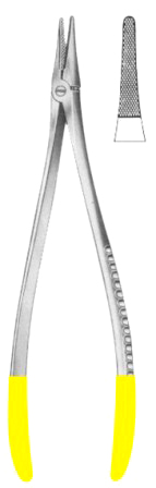 Axhausen Needle Holders SJ 18.5cm/7 1/4"  TC GOLD