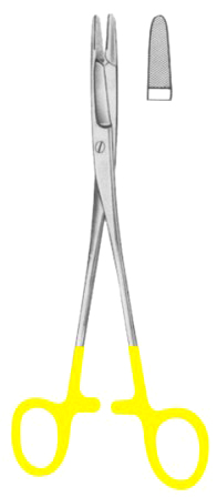 Olsen-Hegar Needle Holders SJ 18cm/7" TC GOLD