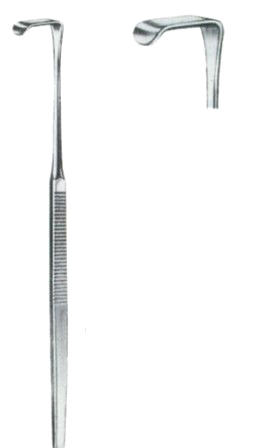 Mini-Langenbeck Wound Retractors 10x6 mm 16cm/6 1/4"