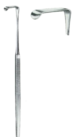 Mini-Langenbeck Wound Retractors 17x6 mm 16cm/6 1/4"