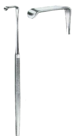 Mini-Langenbeck Wound Retractors 20x6 mm 16cm/6 1/4"