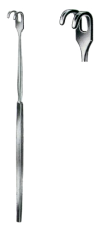 Wound Retractors Standard Blunt  2 Prongs16cm/6 1/4"