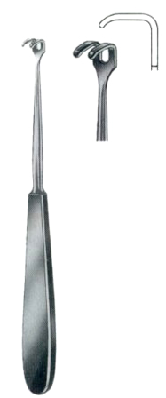 Klapp Tendon Sheath Hooks 2 Prongs 17.5cm/7"