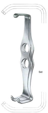 Mathieu Retractors 19cm/7 1/2" Set of 2