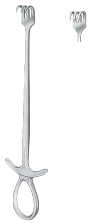 Murphy Retractors Blunt 3 Prongs 22.5cm/9"