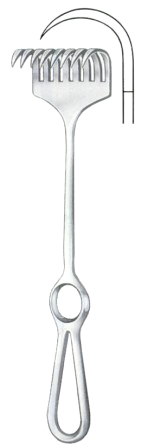 Koerte Retractors Sharp 8 Prongs 25cm/10"