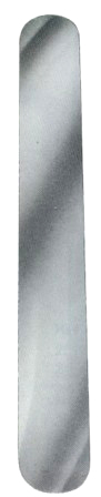 Haberer Intestinal Spatulas Malleable 300x40/50mm 21cm/8 1/4"