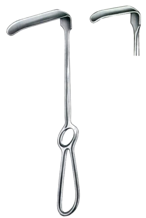 Retractors for Maxillofacial Surgery 25X7mm  22cm/8 3/4"