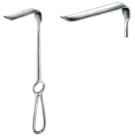 Retractors for Maxillofacial Surgery 60x12mm 22cm/8 3/4"