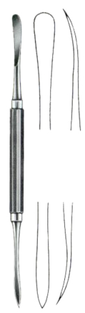 Dingmen Raspatory for Maxillofacial Surgery 18cm/7"