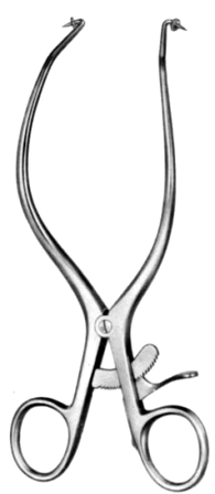 Gelpi Vulval Retractors 19cm/7 1/2" with Ball