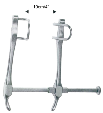 Gosset Abdominal Retractors 10cm/4" Opening
