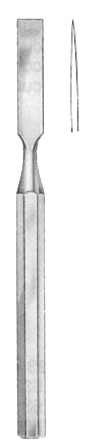 Hoke Bone Chisels Straight 7mm 14cm/5 1/2"