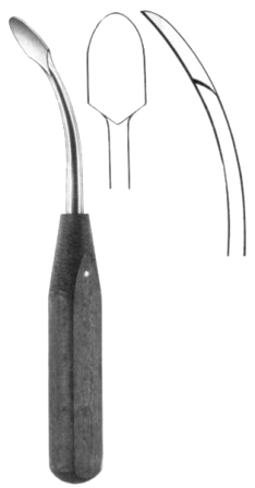 Periosteal Raspatories 14mm 18.5cm/7 1/4"