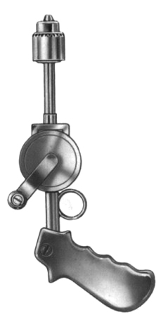 Hand Drill pistol shaped adjustable handle