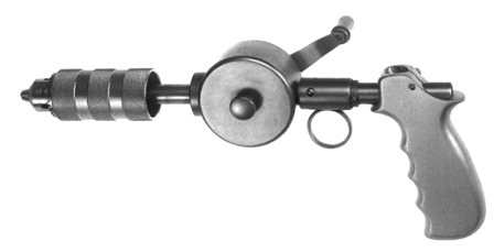 Hand Drill pistol shaped adjustable handle
