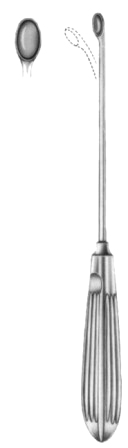 Halle Bone Curettes 21cm/8 1/4" Fig # 3