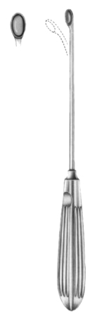 Halle Bone Curettes 21cm/8 1/4" Fig # 2