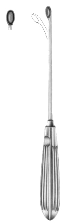 Halle Bone Curettes 21cm/8 1/4" Fig # 1
