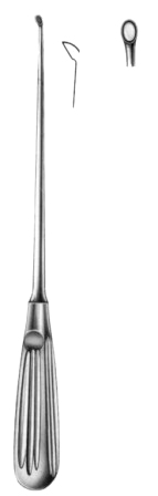 Bone Curettes 4.4mm 25cm/10" Fig #  00