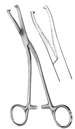 Dingmann Bone Holding Forceps BJ 19cm/7 1/2"