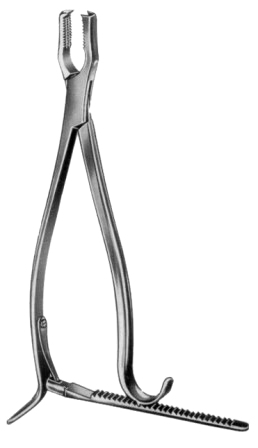 Kern Bone Holding Forceps BJ 17cm/6 3/4" Without Ratchet