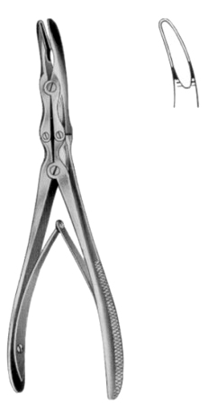 Zaufal-Jansen Bone Rongeur Forceps M/Action 18cm/7"