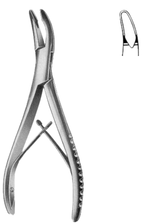 Luer Bone Rongeur Forceps BJ 15cm/6"