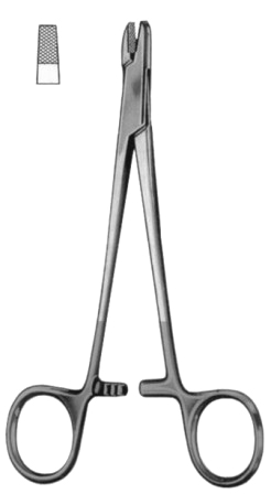 Wire Seizing Forceps BJ 15cm/6" TC GOLD