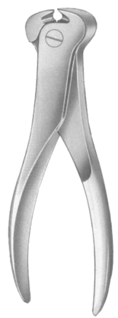 Wire Cutting Pliers SJ 1.7mm 18.5cm/7 1/4"