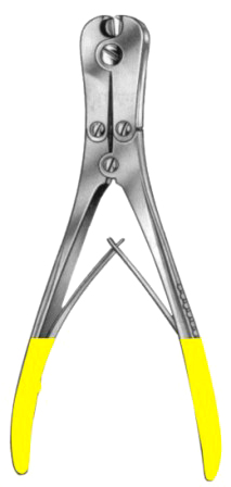 Wire Cutting Pliers M/Action 2.0/1.7mm 18cm/7"  TC GOLD