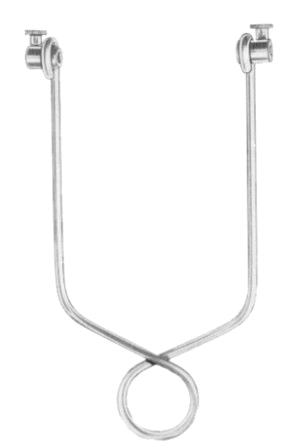 Bohler Extension Bows 21x11cm/8 1/4x4 1/2" For Thigh and Knee