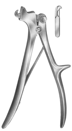De Vilbiss Instruments for Cranial Opening 21cm/8 1/4"