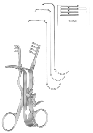 Henly Muscle Retractors 17cm/6 3/4" Retractor Only