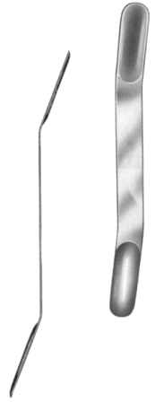 Olivecrona Brain Spatulas 18x22mm 18cm/7" Concave