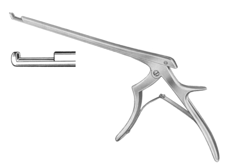 Ferris-Smith-Kerrison Intervertebral Disc Rongeurs 4mm 18cm/7"