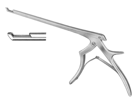 Ferris-Smith-Kerrison Intervertebral Disc Rongeurs 1mm 18cm/7"