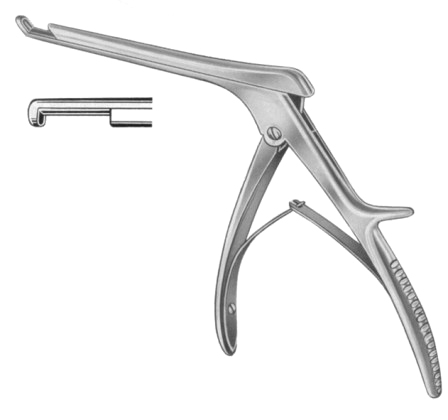 Love-Kerrison Intervertebral Disc Rongeurs 4mm 18cm/7"