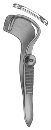 Snellen Entropium Forceps 10cm/4"