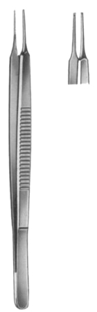 Stevens Iris Forceps Straight 1:2 10.5cm/4 1/4"