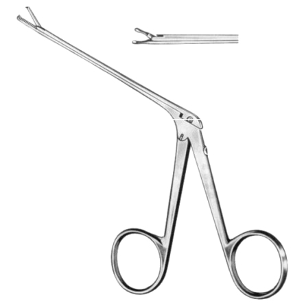 Hartmann-Wullstein Ear Polypus Forceps 1mm 8.5cm/3 1/4"