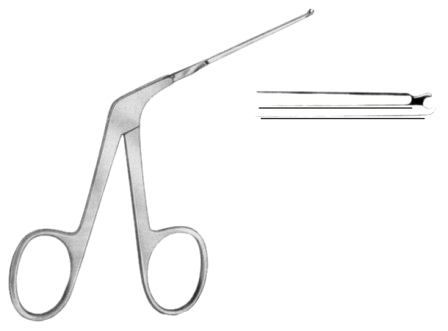 Fisch Micro Ear Forceps 8cm/3 1/4"