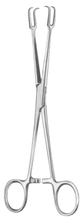 Museux Tonsil Seizing Forceps (Curved) 20cm/8"