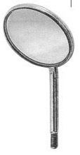 Mouth mirrors, handles