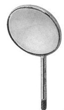 Mouth mirrors, handles