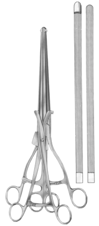 Haberer Stomach Clamps Forceps BJ 36cm/14"