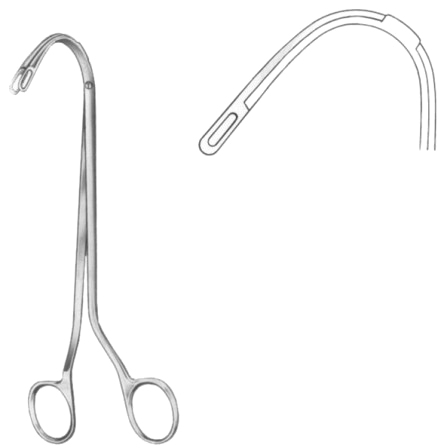 Randall Kidney Stone Forceps 19cm/7 1/2" Fig # 1