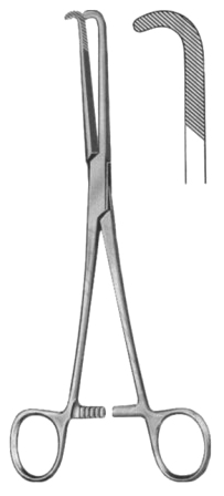 Nissen Gall Duct Forceps BJ 21.5cm/8 1/2"
